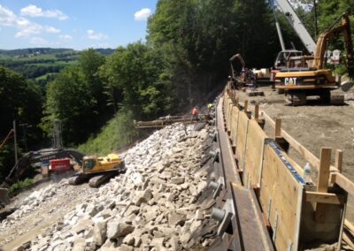 Horizontal Tiebacks - Barre, VT