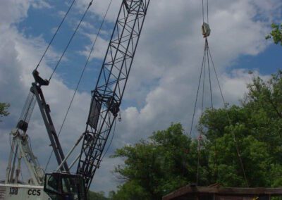 Removing Railroad Bridge - Barre, VT