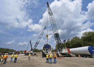 Wind Tower Components-Lowell, VT