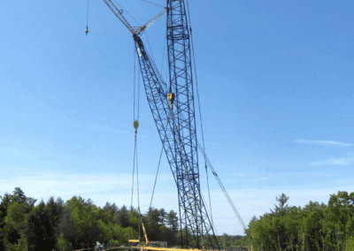 Curved Bridge Girders on access road to Manchester Airport, NH