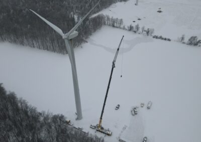 Wind Farm in Ellenburg, NY