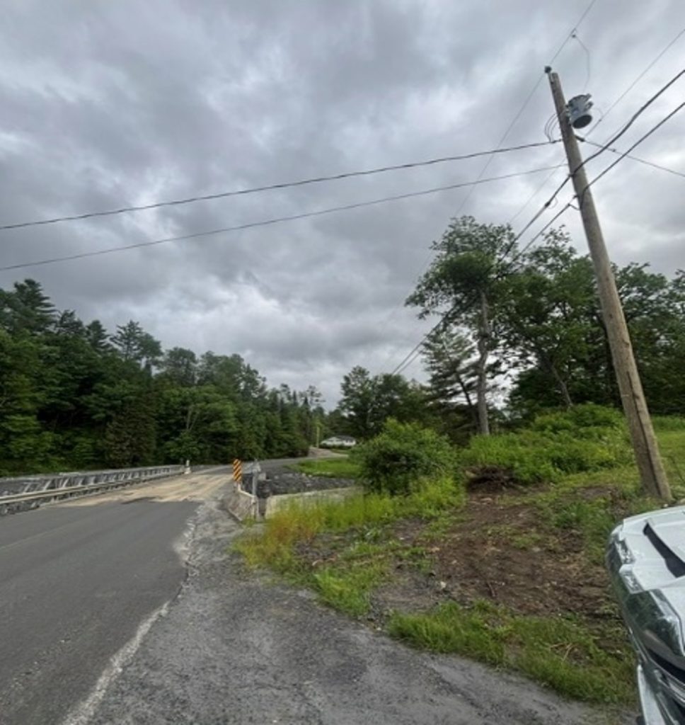 Bridge repair in Lyndon, VT
